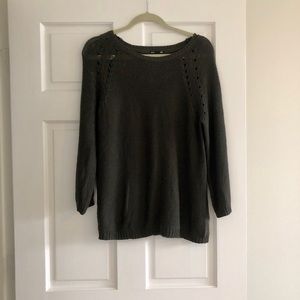 H&M Army Green Sweater